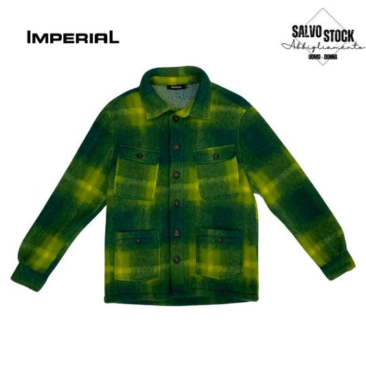 Giubbino uomo Quadri Verde IMPERIAL