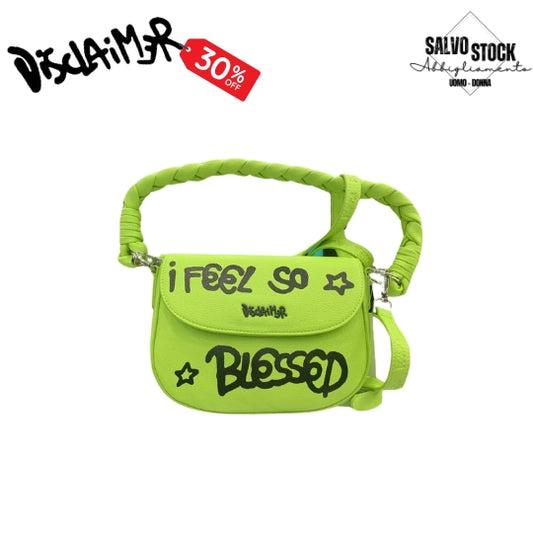 Borsa donna Verde Fluo DISCLAIMER