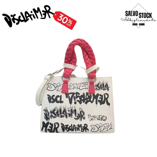 Borsa donna Bianco DISCLAIMER