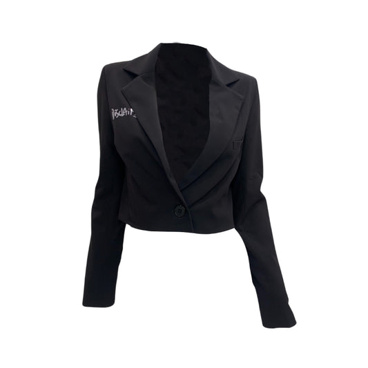 Blazer donna nero DISCLAIMER