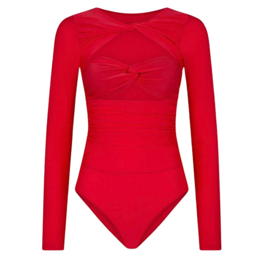 Body con nodi donna Rosso EFFEK