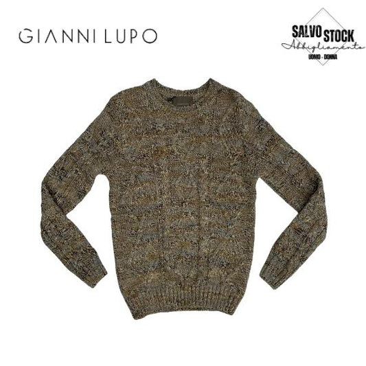 Maglia uomo girocollo Marrone GIANNI LUPO