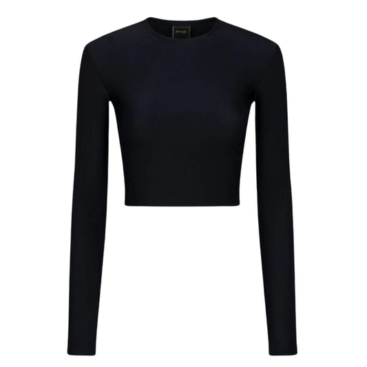 Crop Top donna EFFEK nero