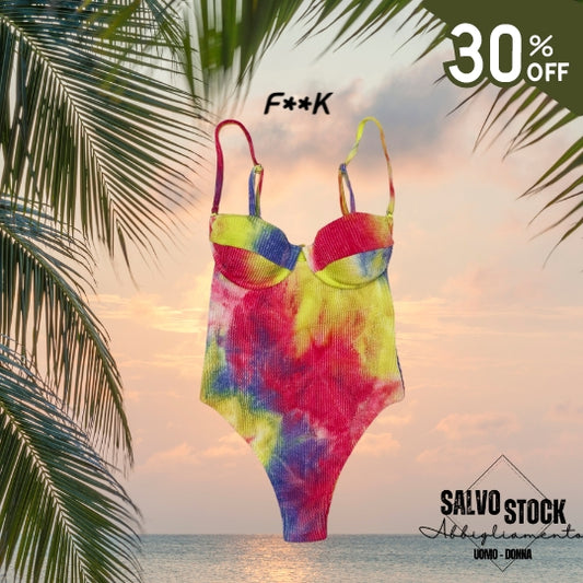 Costume Monokini donna multicolore EFFEK FK24