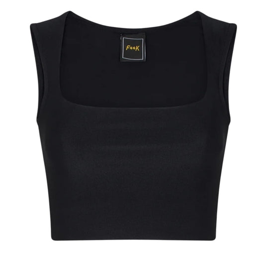 Top crop donna Nero EFFEK