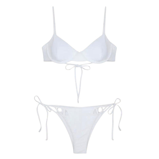 Bikini donna reggiseno EFFEK bianco FK24