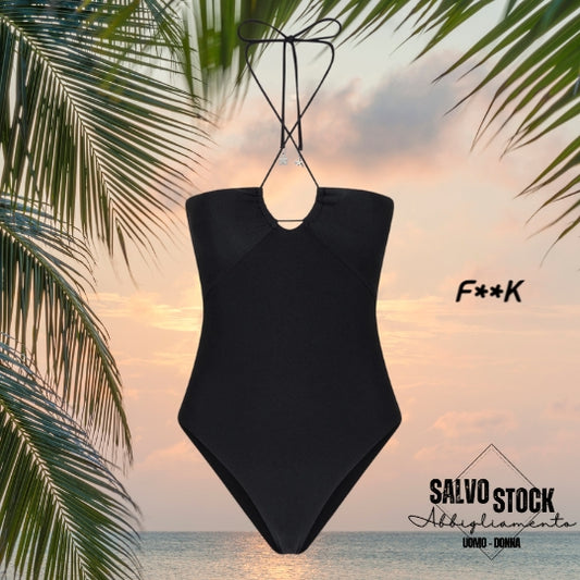 Costume Monokini donna EFFEK Nero