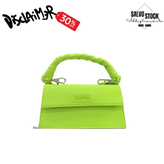 Borsa donna Verde Fluo DISCLAIMER